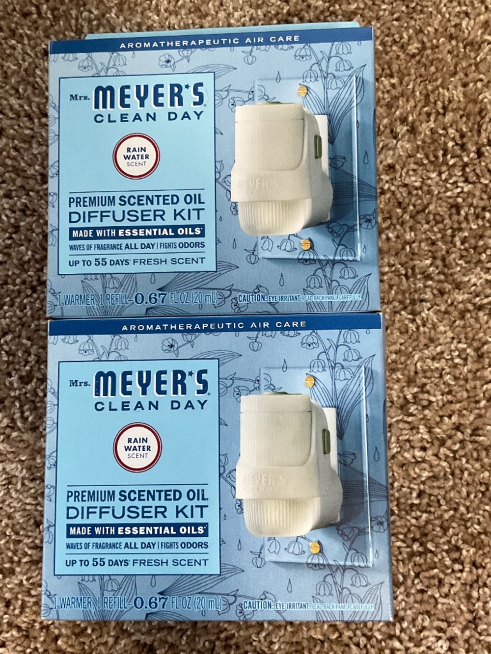 2-Mrs. Meyer's Clean Day Premium Scented Oil Plug-In, Diffuser & Air Freshener